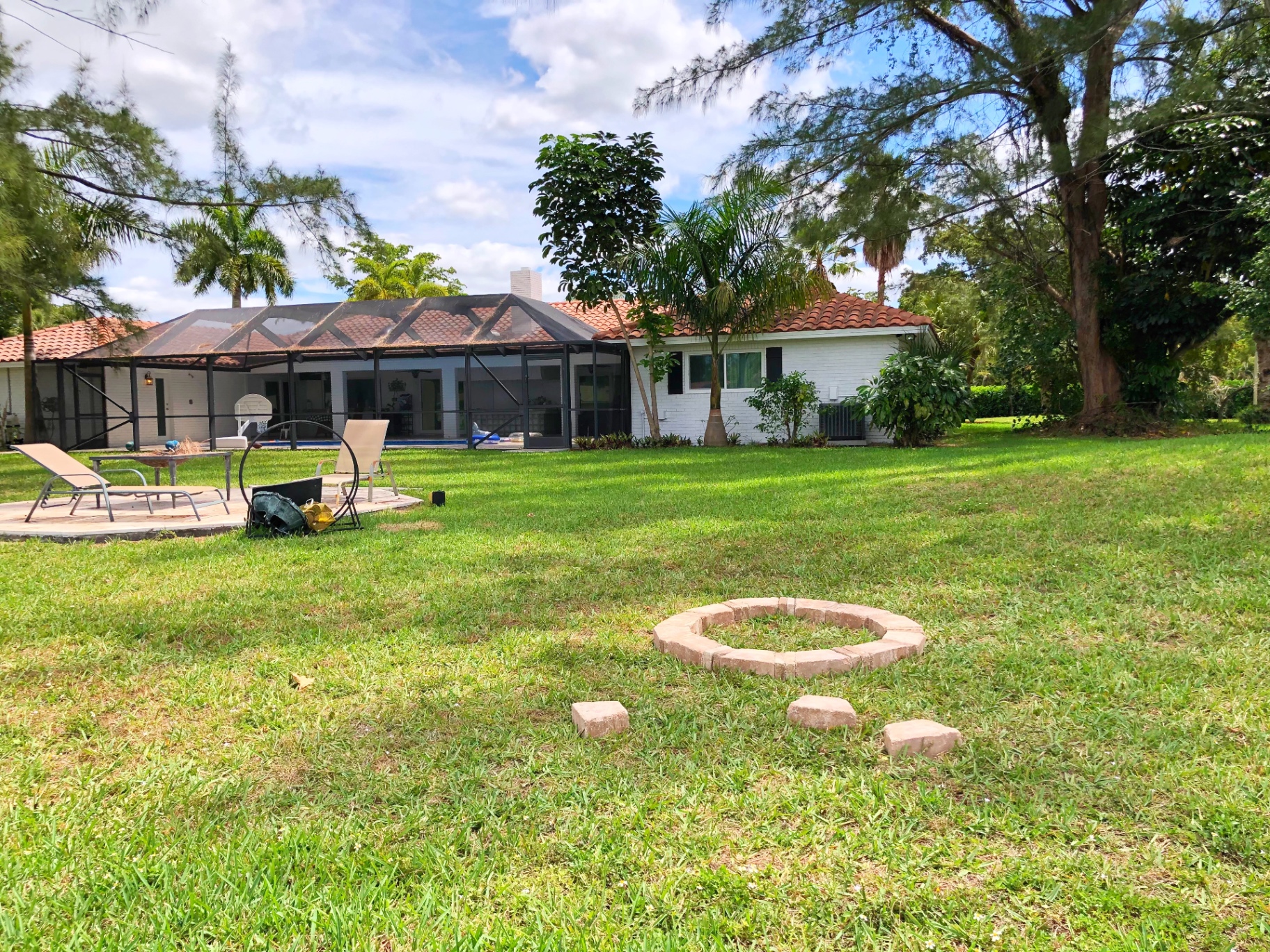 Custom Outdoor Fire Pit – Palm Beach Gardens, FL - Professional Home Improvement Project Image 2