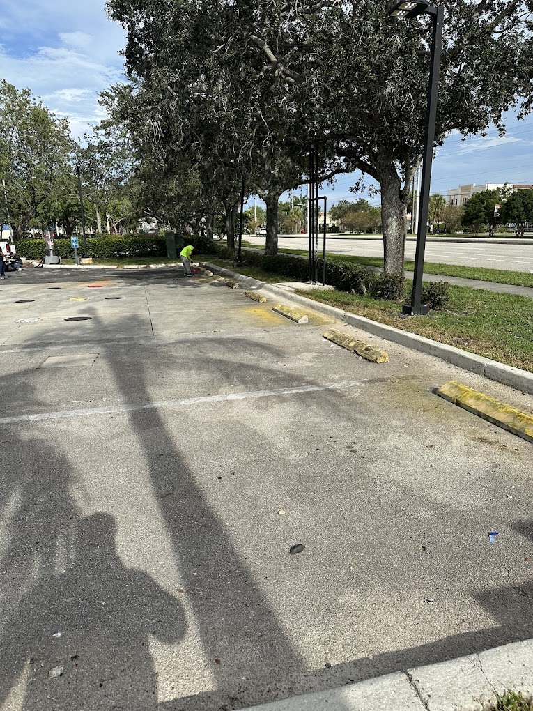 Parking Lot Stripe Painting – Coconut Creek, FL - Professional Home Improvement Project Image 4