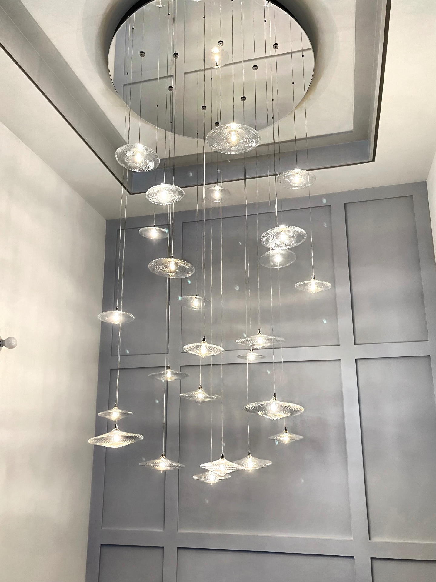 Chandelier Installation with Scaffold – Ocean Ridge, FL - Professional Home Improvement Project Image 2